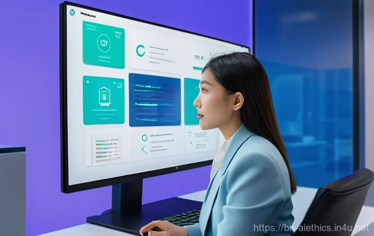 AI 윤리와 AI 윤리적 AI 훈련 데이터 - **Data Diversity & Bias Mitigation:** A vibrant image of a diverse group of data scientists, includi...